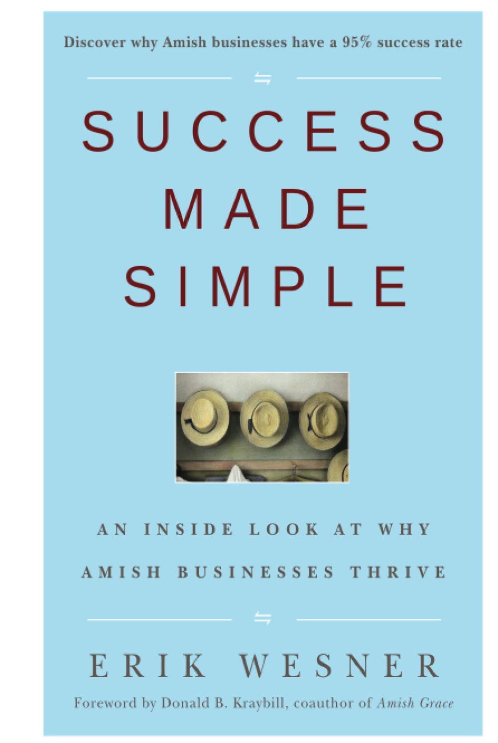 Success Made Simple: An Inside Look at Why Amish Businesses Thrive,New