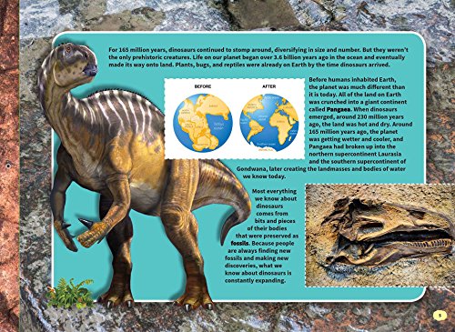 Jigsaw Journey Smithsonian: Dinosaurs & Other Prehistoric Animals,Used