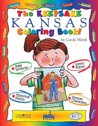 The Keepsake Kansas Coloring Book (The Kansas Experience),Used