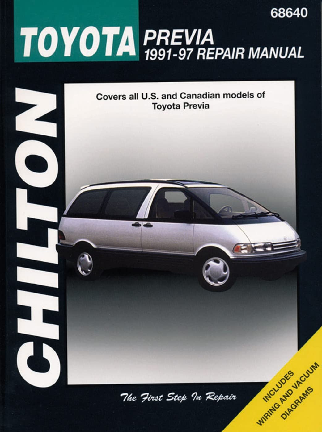 Toyota Previa, 199197 (Chilton Total Car Care Series Manuals),Used