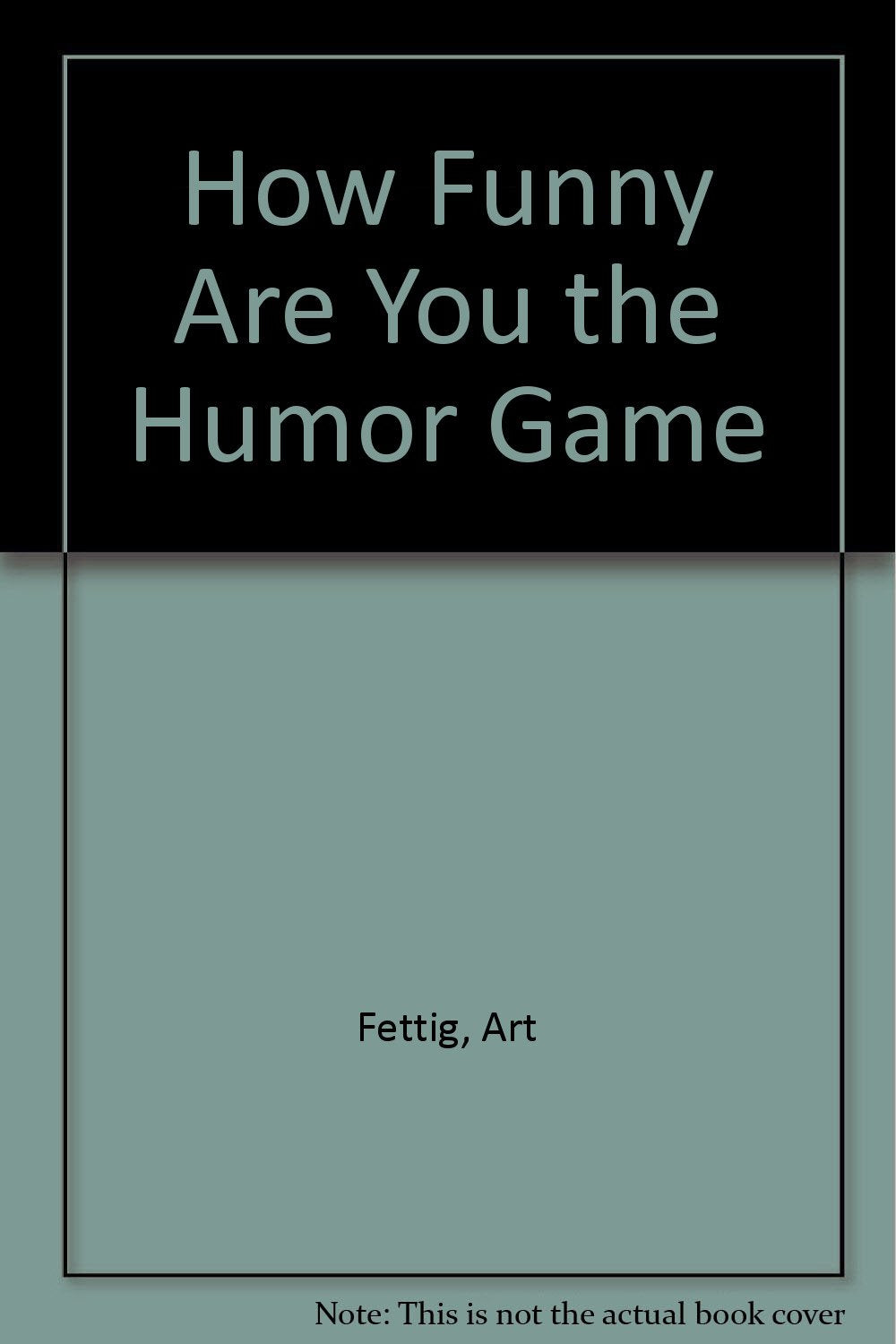 How Funny Are You the Humor Game,Used
