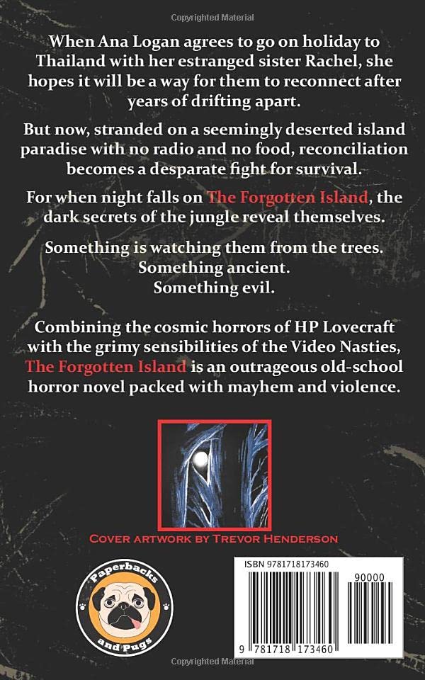 The Forgotten Island: A Horror Novel,Used