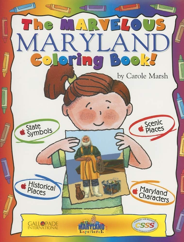 The Marvelous Maryland Book (The Maryland Experience),Used