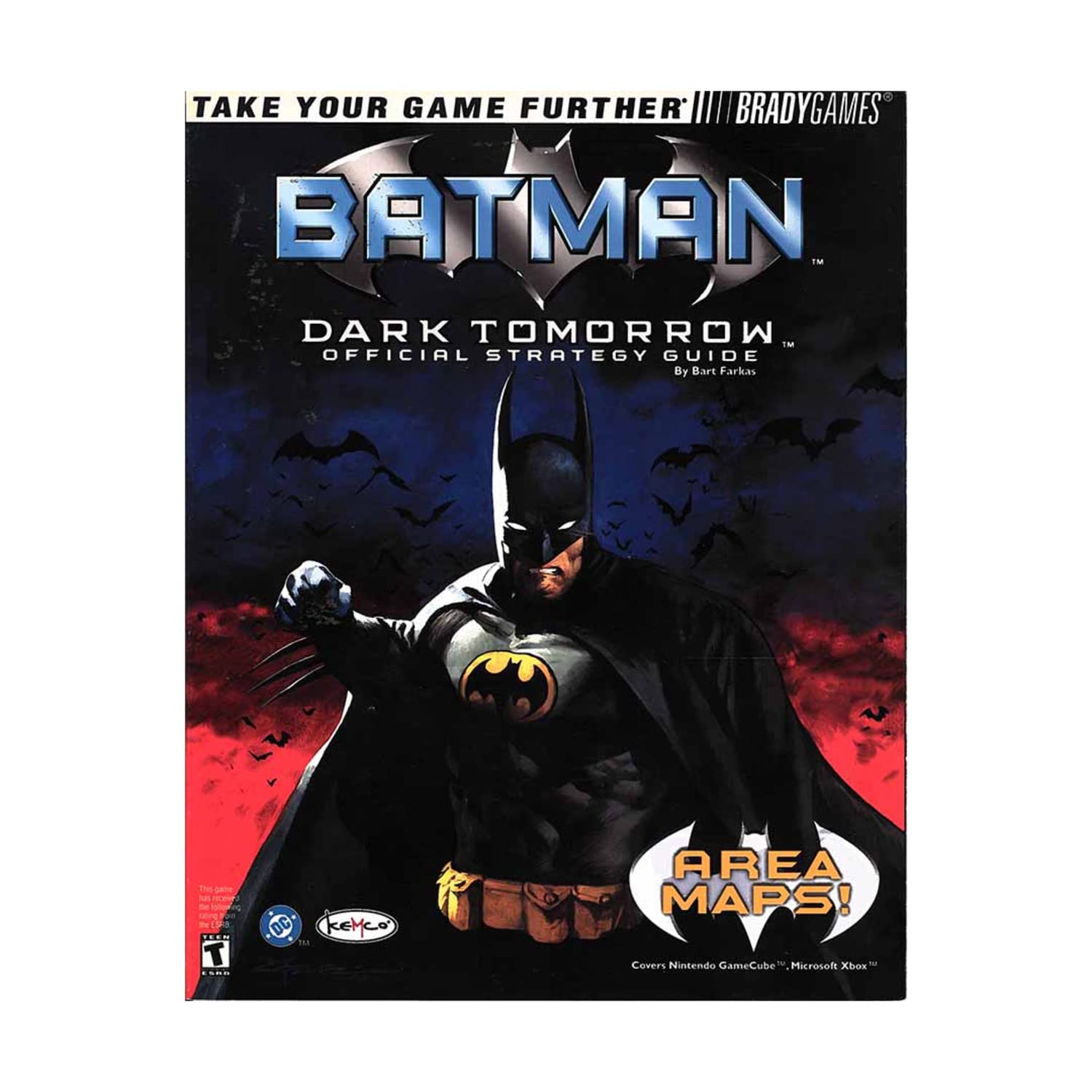 Batman: Dark Tomorrow Official Strategy Guide (Brady Games),Used