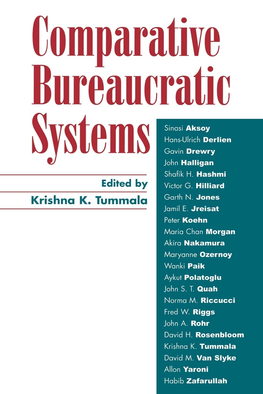 Comparative Bureaucratic Systems,Used