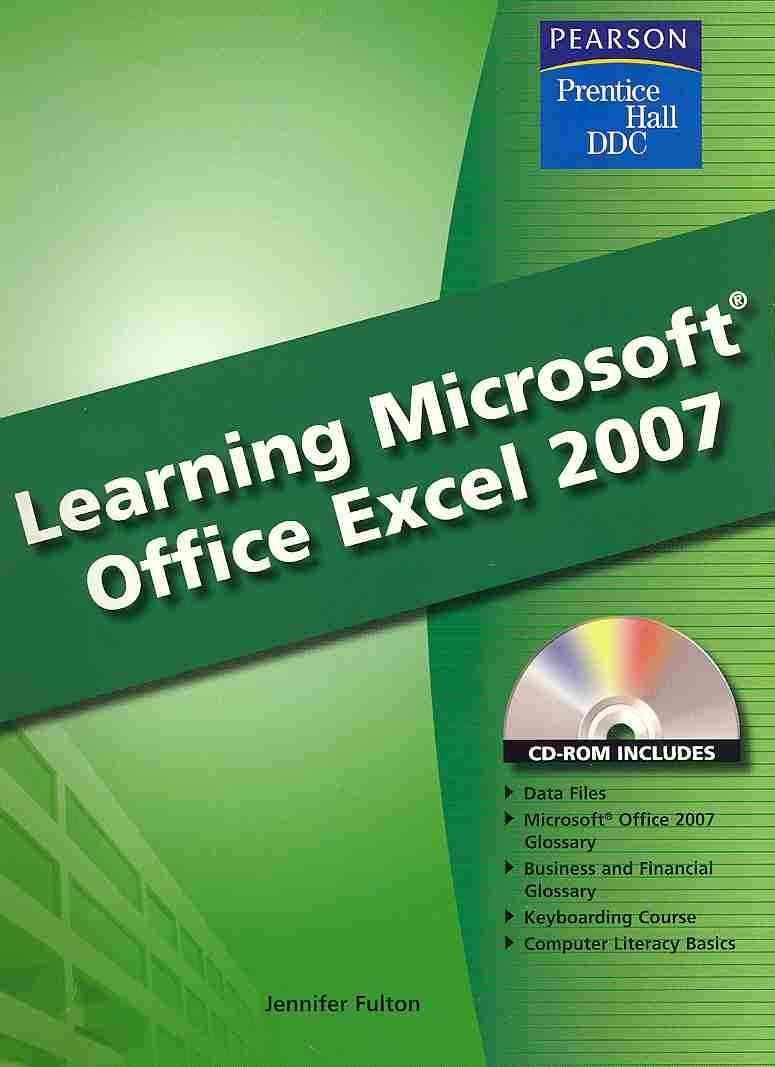 Learning Microsoft Excel 2007-used