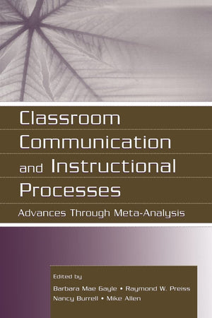 Classroom Communication and Instructional Processes (Routledge Communication Series),Used