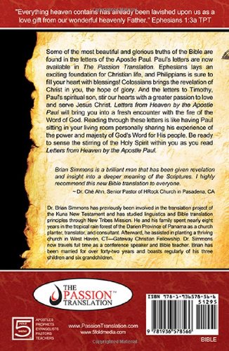 Letters from Heaven by the Apostle Paul,Used