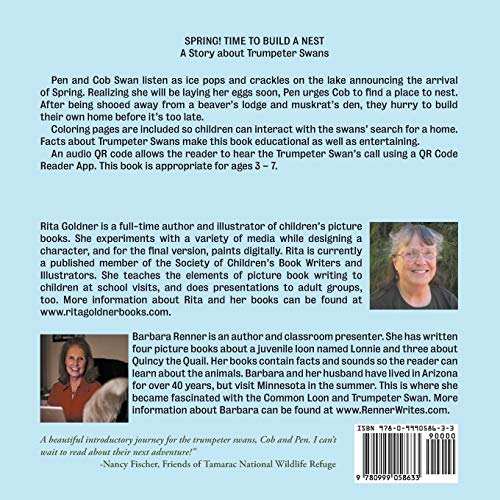 SPRING! Time to Build a Nest, A Story about Trumpeter Swans,Used