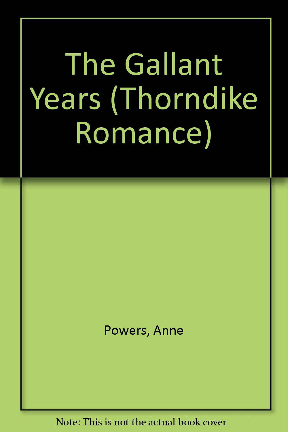 The Gallant Years,Used