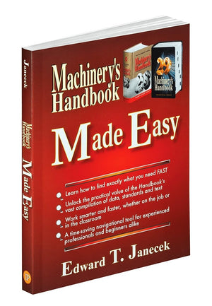 Machinery's Handbook Made Easy (Volume 1),Used