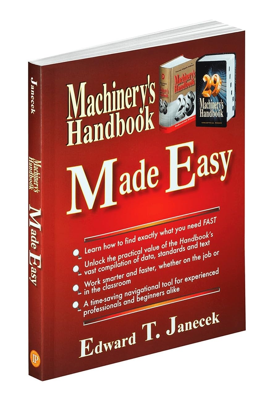 Machinery's Handbook Made Easy (Volume 1),Used
