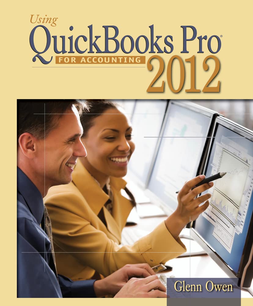 Using Quickbooks Accountant 2012 for Accounting (with Data File CDROM),Used