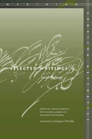 Selected Writings (Meridian: Crossing Aesthetics),Used
