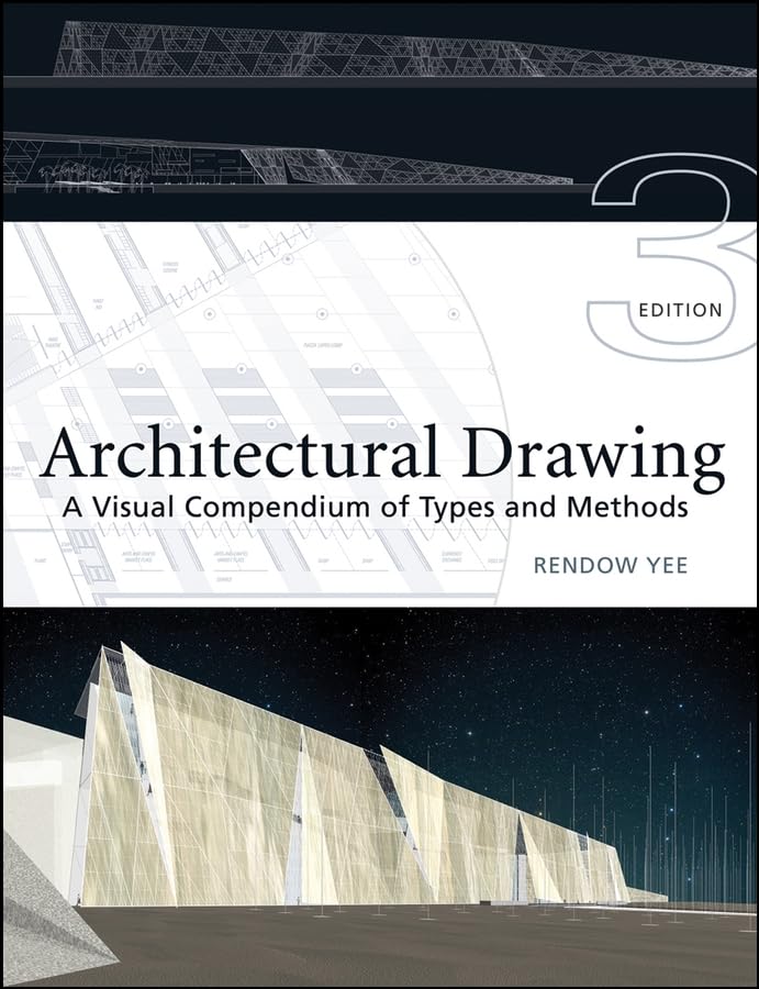 Architectural Drawing: A Visual Compendium Of Types And Methods (3Rd Edition)-new