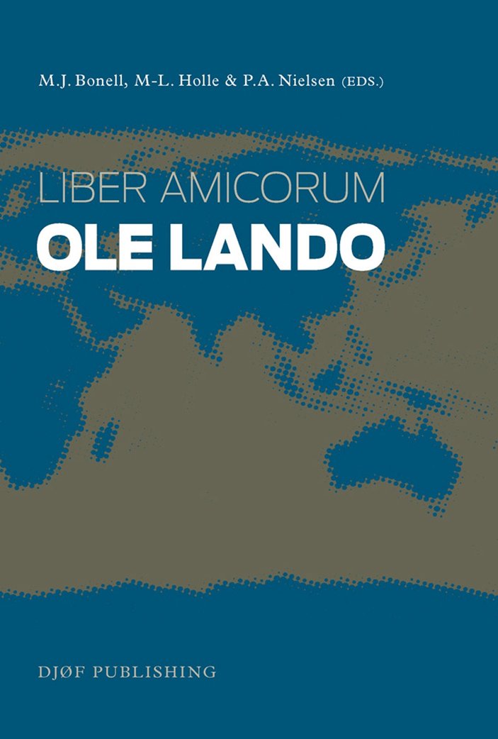 Liber Amicorum Ole Lando,Used