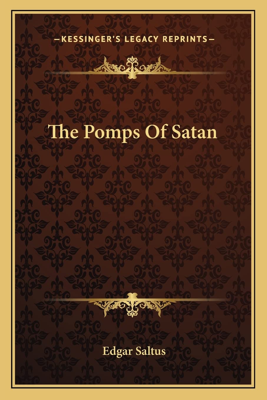 The Pomps Of Satan,Used