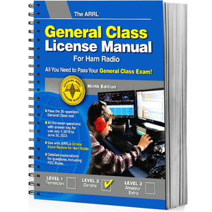 Arrl General Class License Manual For Ham Radio 9Th Edition  Complete Study Guide With Exam Questions For Operating On Hf Bands,New