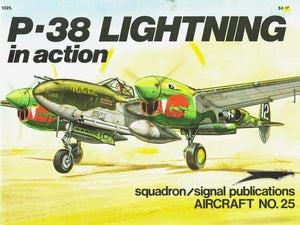 P38 Lightning in Action  Aircraft No. 25,Used