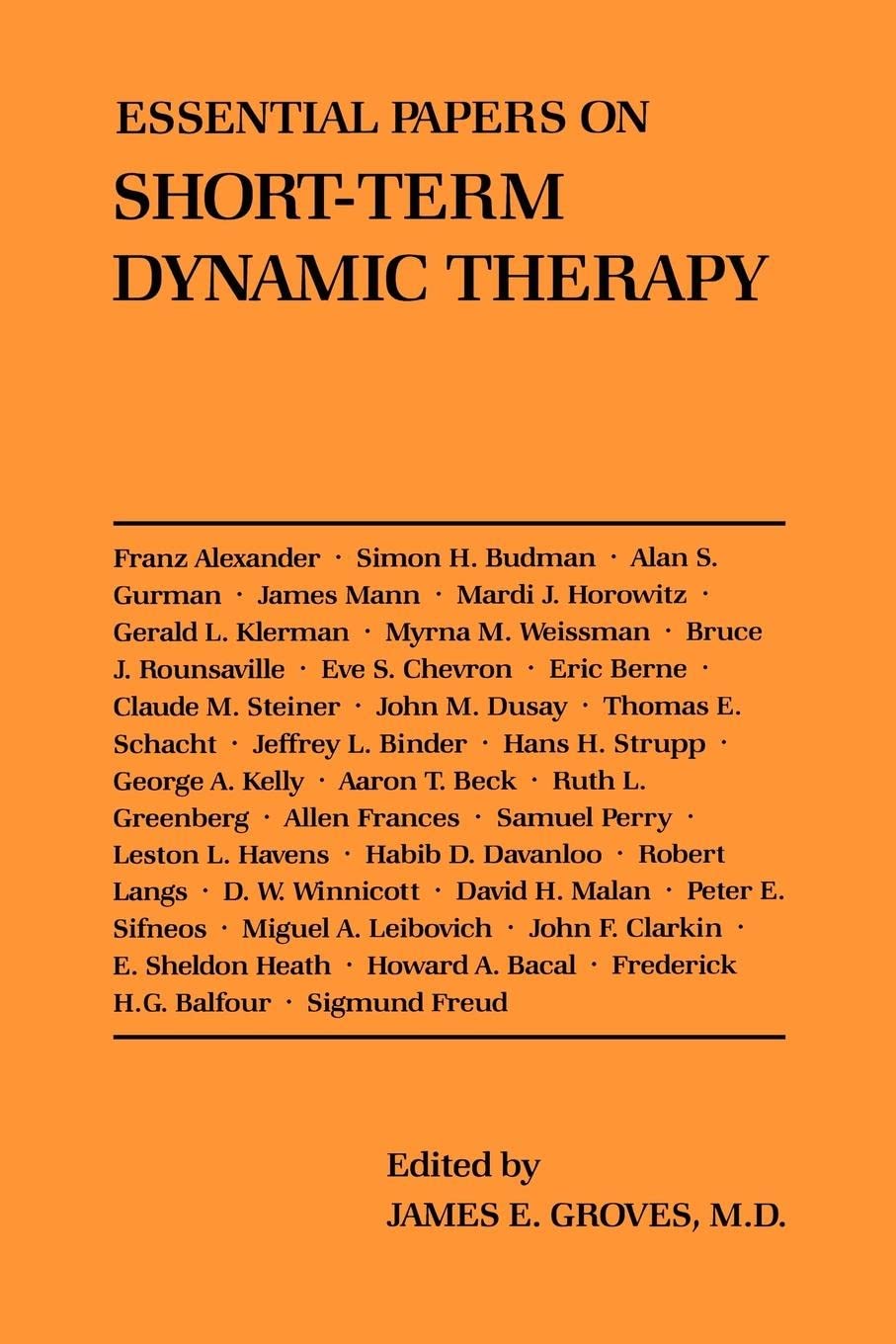 Essential Papers on ShortTerm Dynamic Therapy (Essential Papers on Psychoanalysis, 16),New