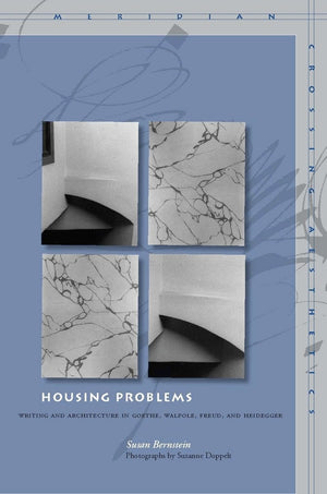 Housing Problems: Writing And Architecture In Goethe, Walpole, Freud, And Heidegger (Meridian: Crossing Aesthetics),Used