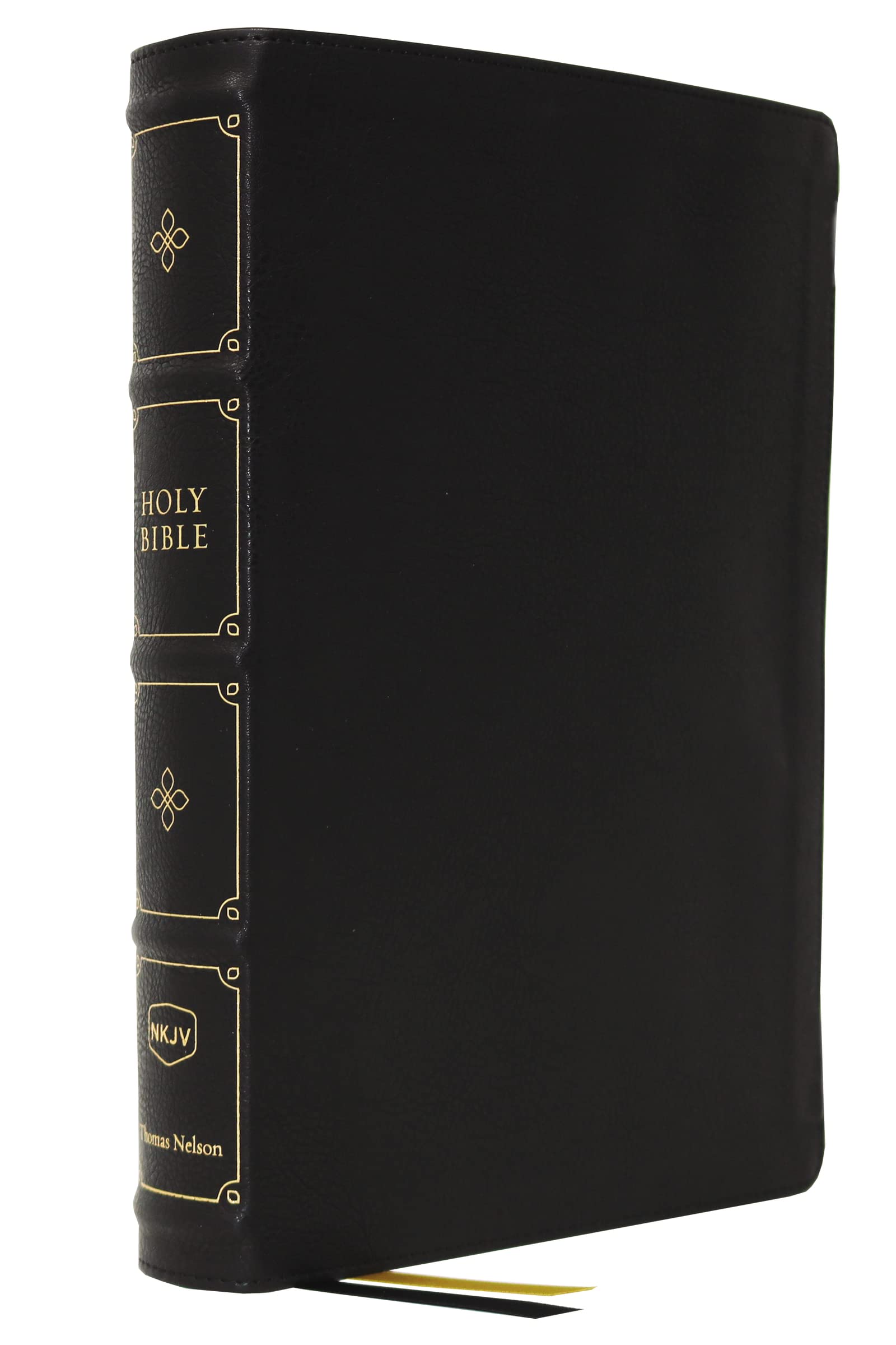 NKJV, Large Print VersebyVerse Reference Bible, Maclaren Series, Leathersoft, Black, Comfort Print: Holy Bible, New King James,Used