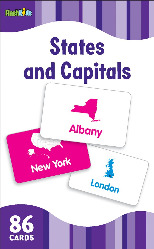 States and Capitals (Flash Kids Flash Cards),Used