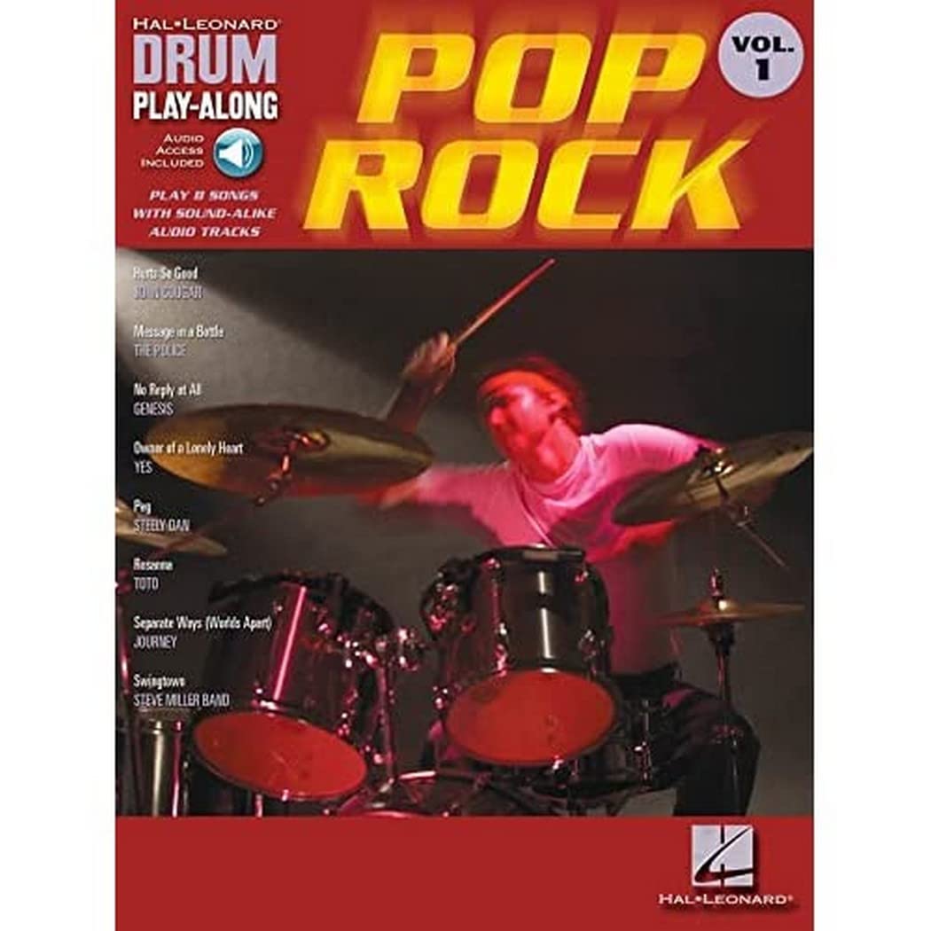 Pop Rock Vol. 1 Bk/Audio Online Drum PlayAlong (Hal Leonard Drum PlayAlong),New
