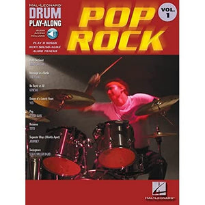 Pop Rock Vol. 1 Bk/Audio Online Drum PlayAlong (Hal Leonard Drum PlayAlong),Used