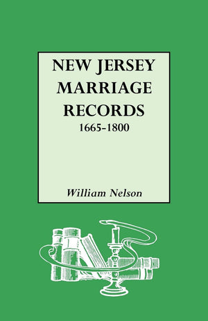 New Jersey Marriage Records, 16651800,Used