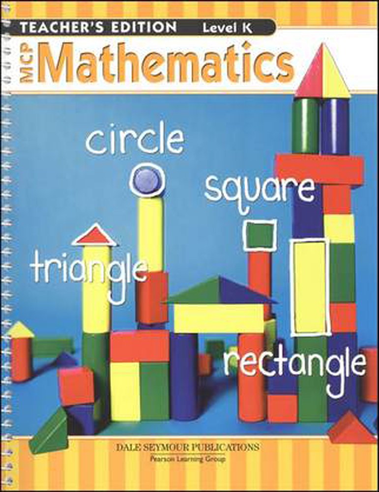 Mcp Mathematics Level K Teacher Edition 2005C,New