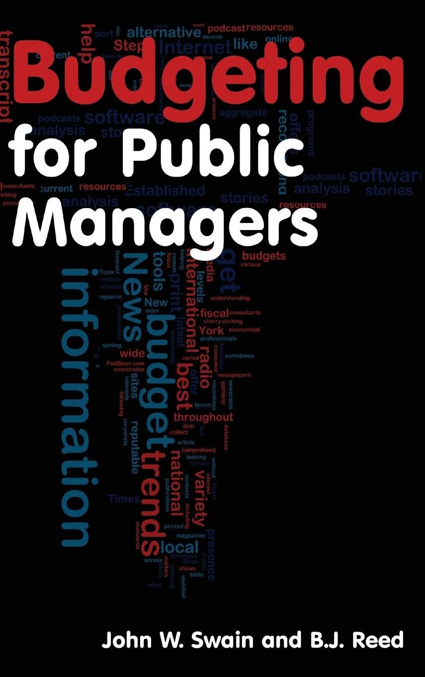 Budgeting for Public Managers,Used