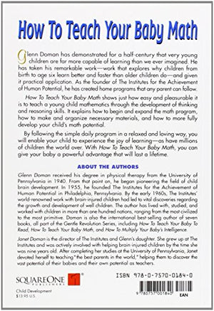How to Teach Your Baby Math (The Gentle Revolution Series),Used