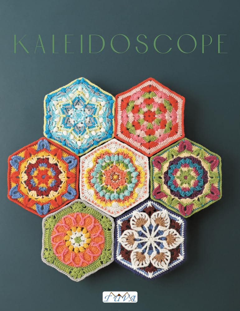Kaleidoscope: Collected Colorful Crochet Motifs and Geometric Patterns,New