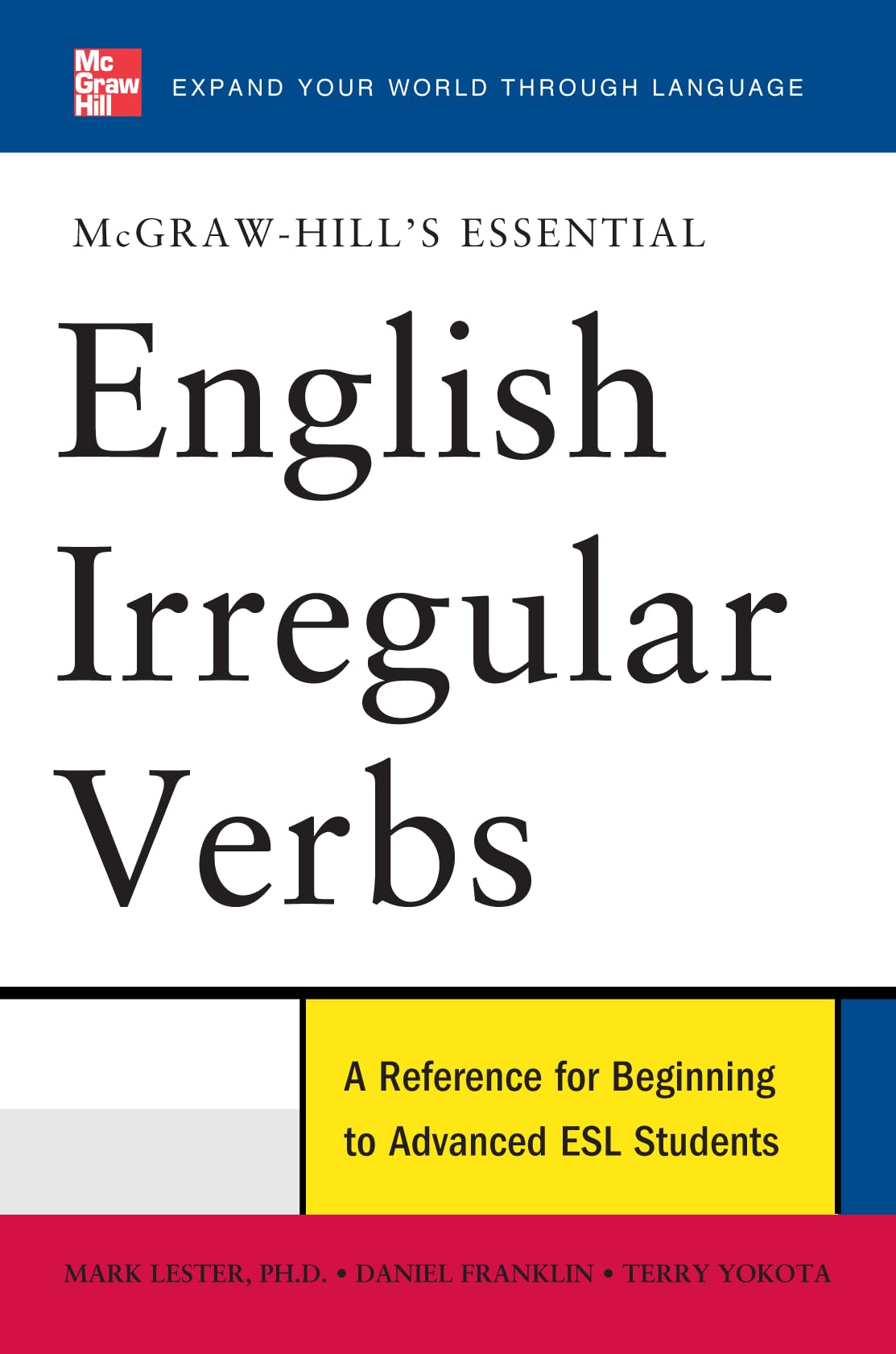 Mcgrawhill'S Essential English Irregular Verbs (Mcgrawhill Esl References),New