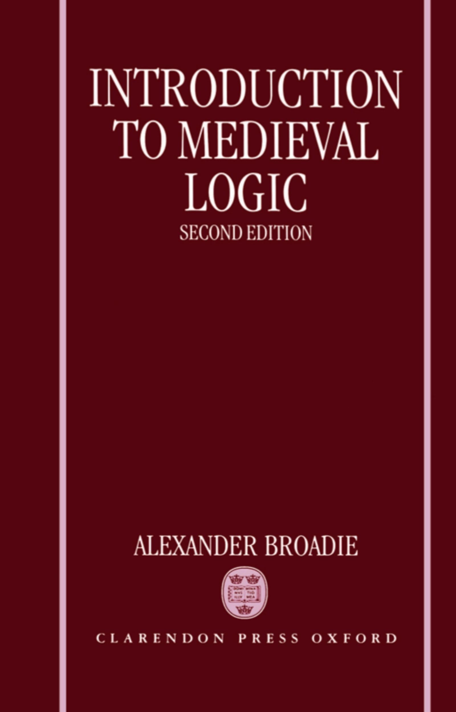 Introduction to Medieval Logic,Used