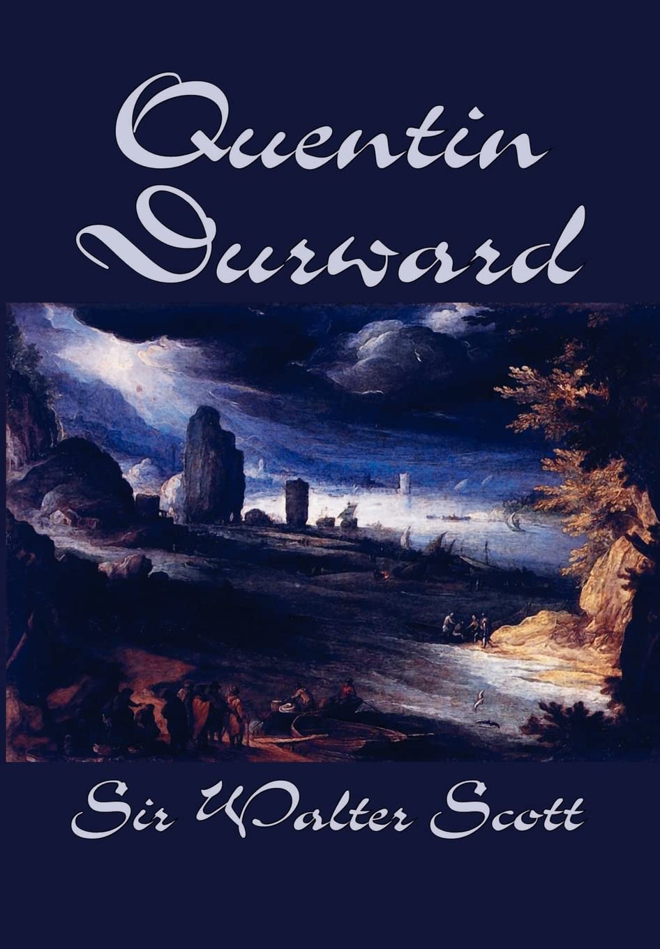 Quentin Durward by Sir Walter Scott, Fiction, Historical, Literary,Used