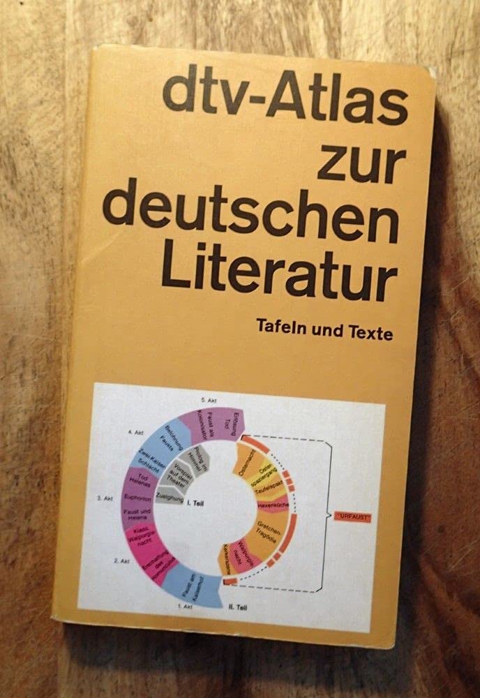 dtv  Atlas zur deutschen Literatur.,Used