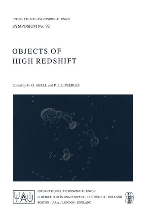 Objects Of High Redshift (International Astronomical Union Symposia),Used