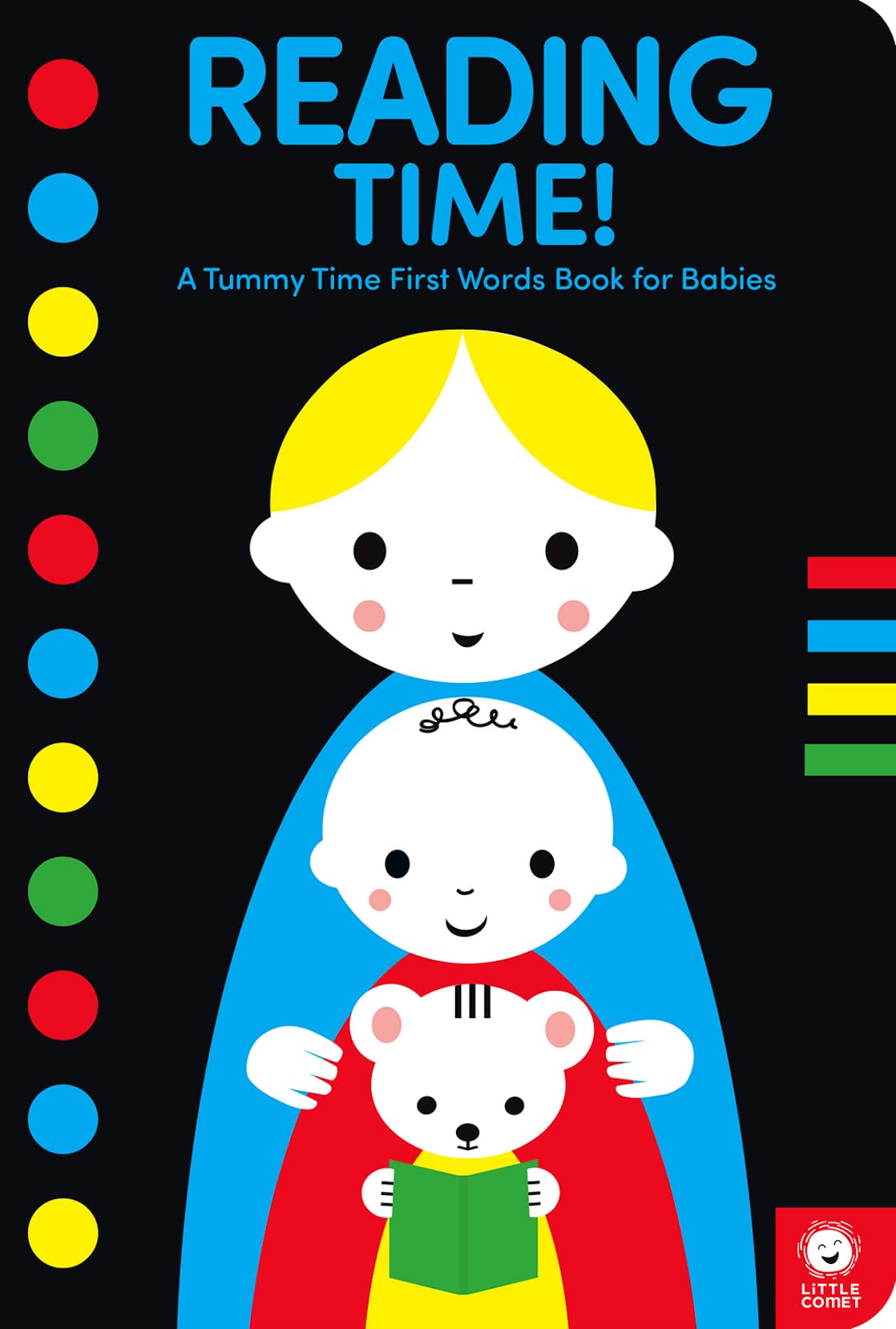 Reading Time!: A Tummy Time First Words Book For Babies (Tummy Time! Books)