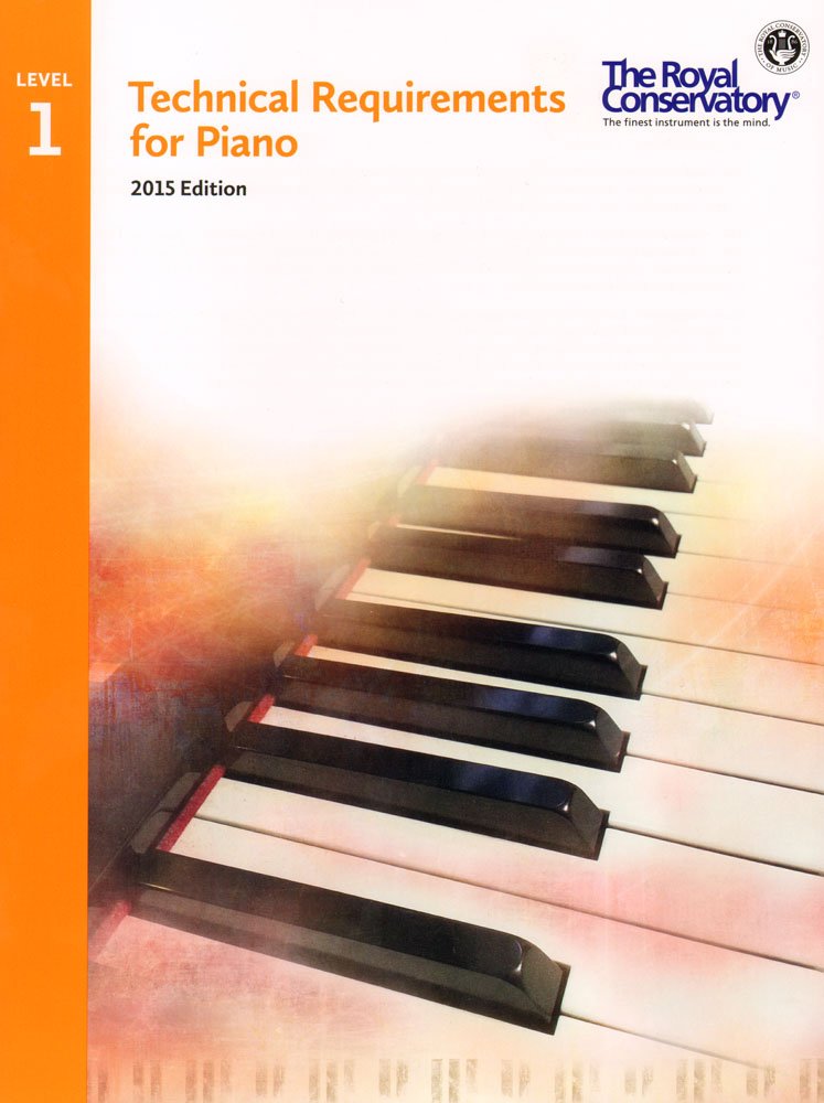 Trp01  Royal Conservatory Technical Requirements For Piano Level 1 2015 Edition,Used