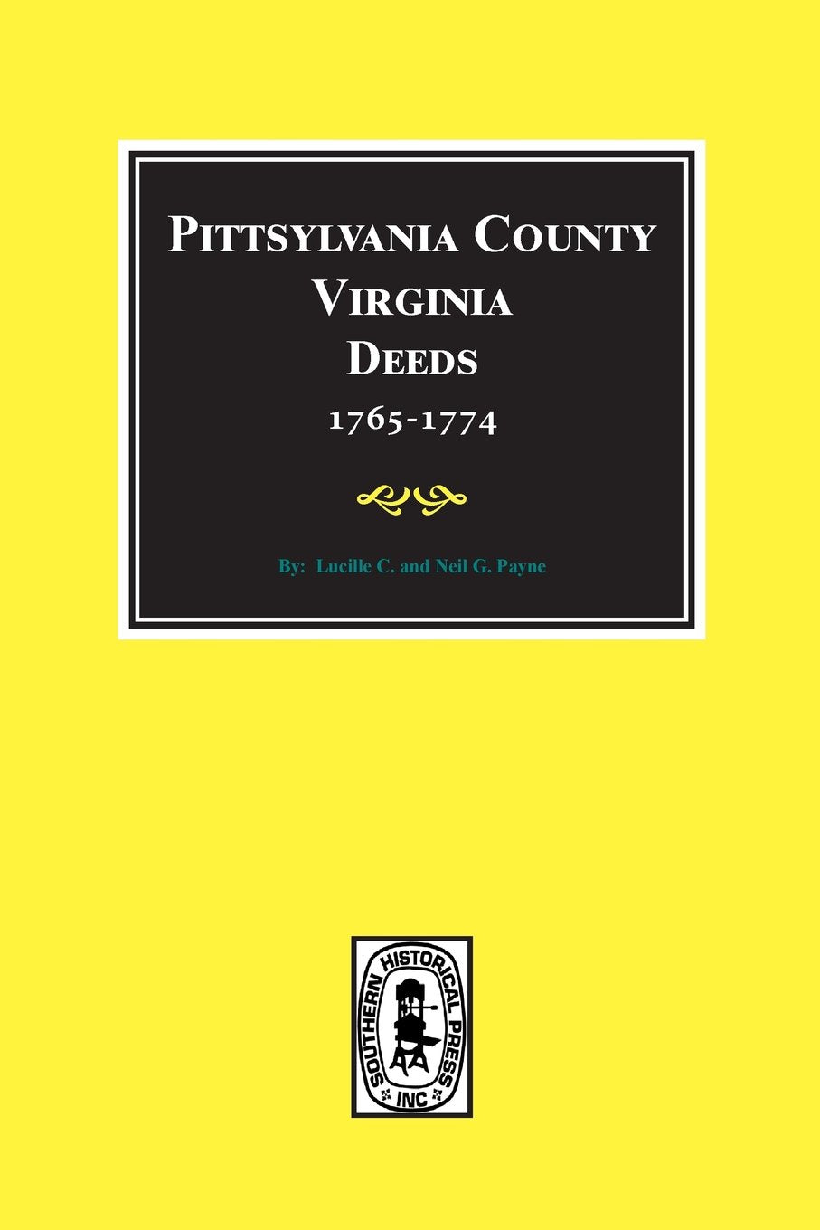 Pittsylvania County, Virginia, Deed Books 1,2,&3, 17651774,Used