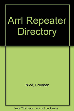 The Arrl Repeater Directory 20022003,Used
