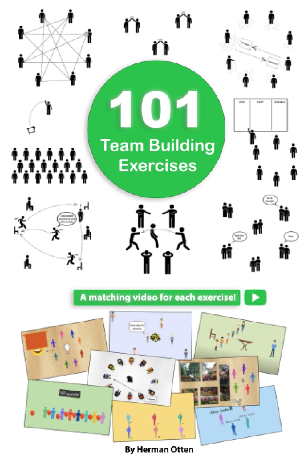 101 Team Building Exercises: To Improve Cooperation And Communication,New