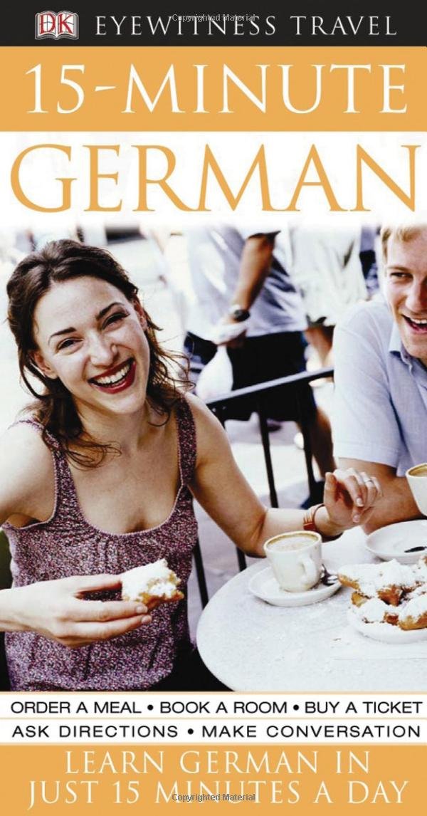 15Minute German (DK Eyewitness Travel Guide),Used
