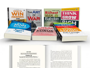 Timeless Classics Novel : The Ultimate Personal Development & Wealth Building Set - Think & Grow Rich, The Art Of War, How To Win Friends & More