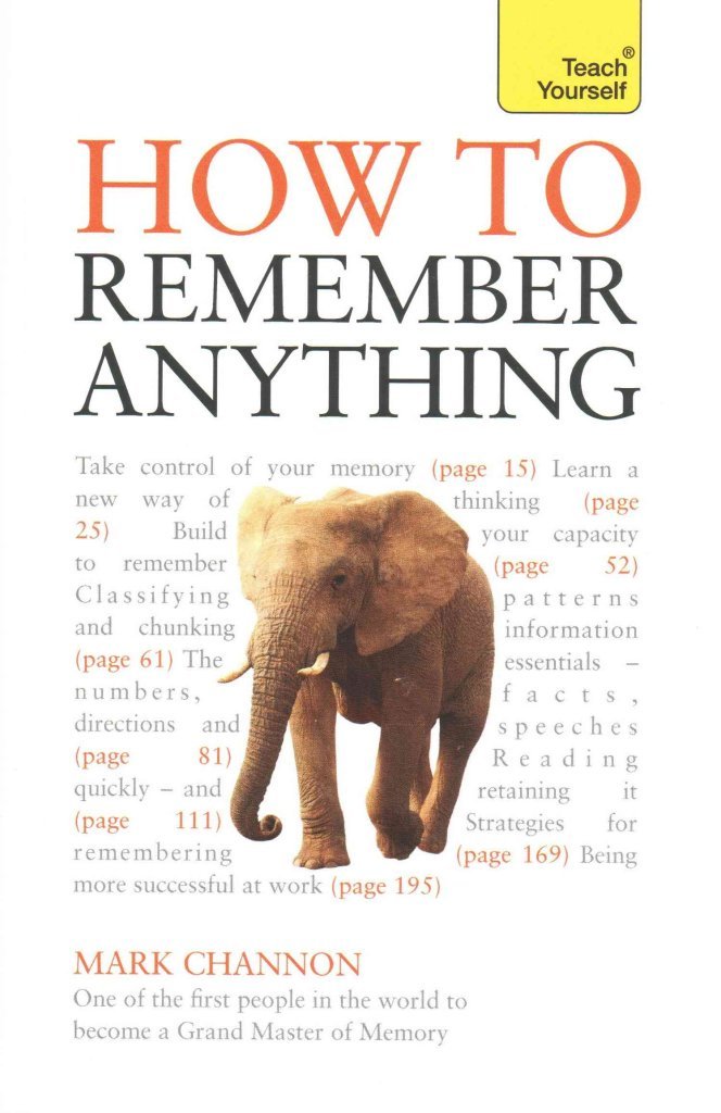 How to Remember Anything (Teach Yourself),Used