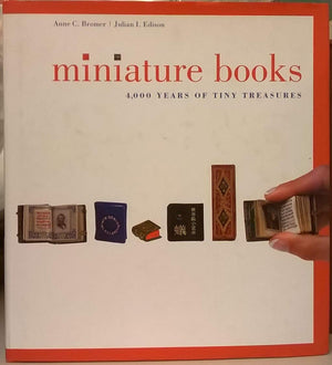 Miniature Books: 4,000 Years of Tiny Treasures-New Condition