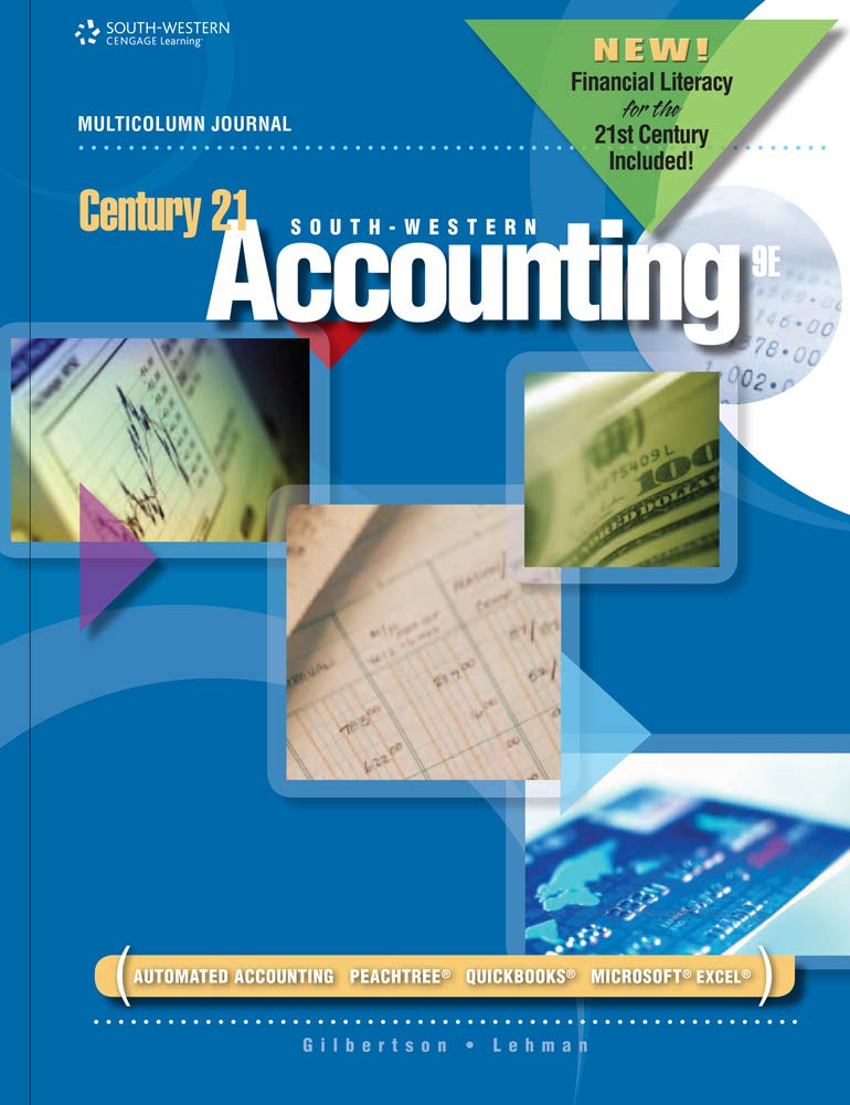 Century 21 Accounting: Multicolumn Journal (DECA),Used