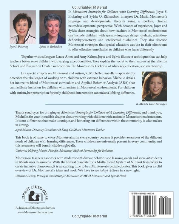 Montessori Strategies For Children With Learning Differences-new